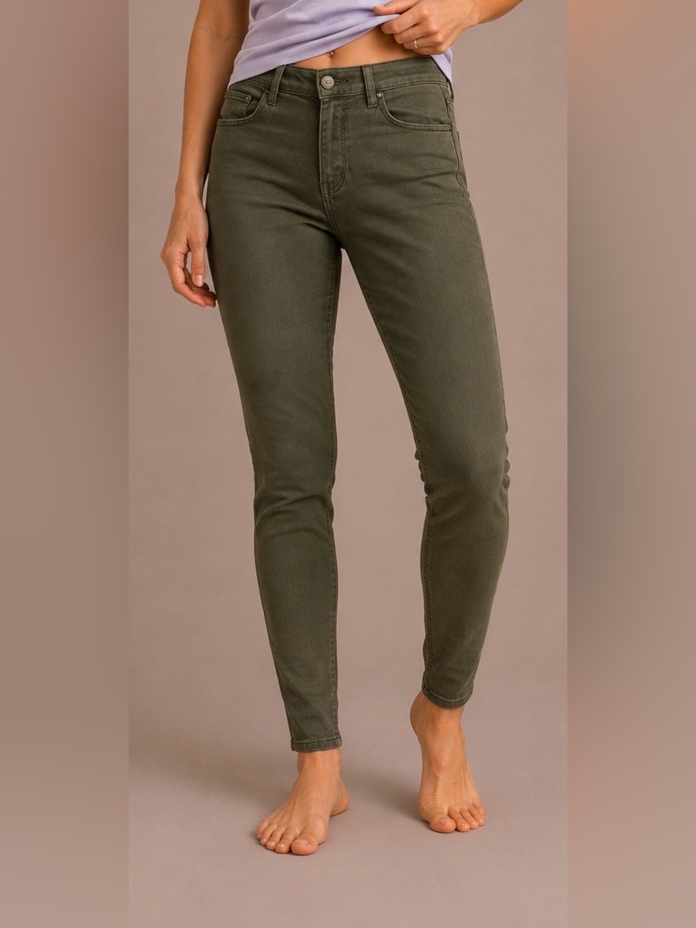 GUESS Sexy Curve Mid Rise Skinny Stretch Denim Jeans